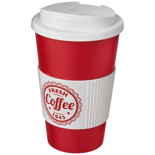 Americano® 350 ml Isolierbecher mit Schutzring & auslaufsicherem Schraubverschluss