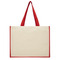 Varai 320 g/m Canvas und Jute Einkaufstasche 23L