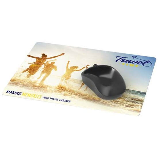 Lumin Mauspad mit vollflächigem Farbdruck