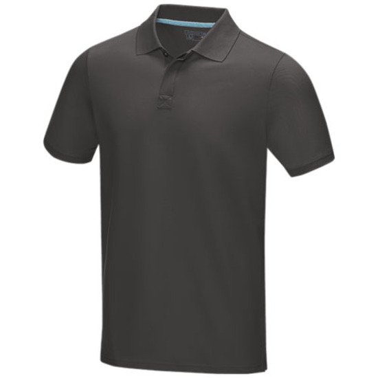 Graphite Poloshirt aus Bio-Baumwolle für Herren