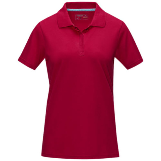 Graphite Poloshirt aus Bio-Baumwolle für Damen