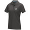Graphite Poloshirt aus Bio-Baumwolle für Damen
