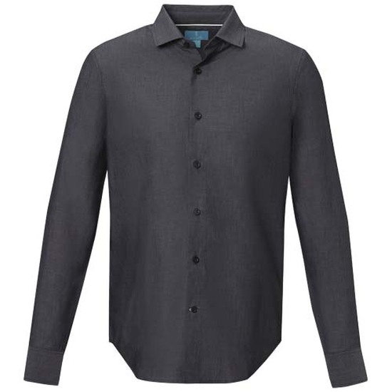 Cuprite Langarm Shirt aus Bio-Baumwolle für Herren