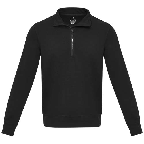 Tin Aware™ Pullover mit Half-Zip Reißverschluss aus recyceltem Material Unisex