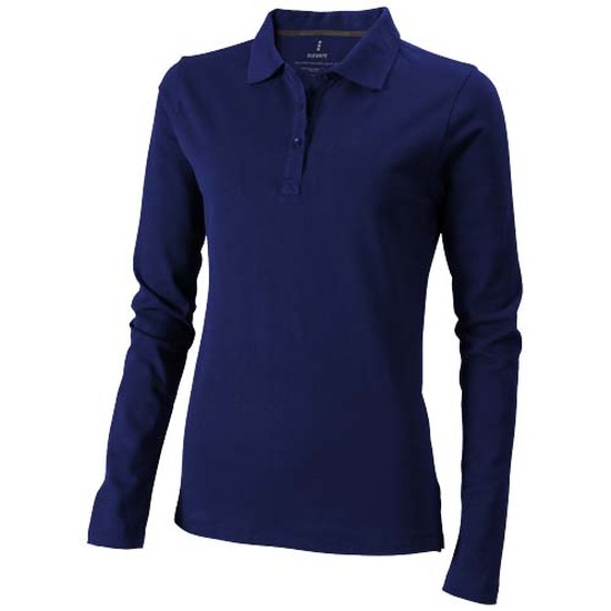 Oakville Langarm Poloshirt für Damen