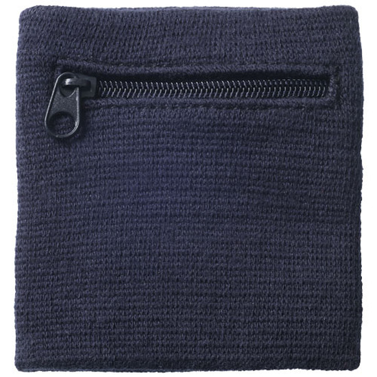 Brisky Schweißband mit Reißverschlusstasche