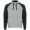 Badet zweifarbiger Kapuzenpullover Unisex