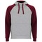 Badet zweifarbiger Kapuzenpullover Unisex