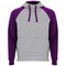 Badet zweifarbiger Kapuzenpullover Unisex