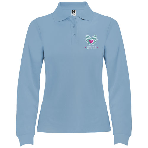 Estrella Langarm Poloshirt für Damen