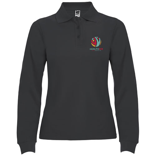 Estrella Langarm Poloshirt für Damen