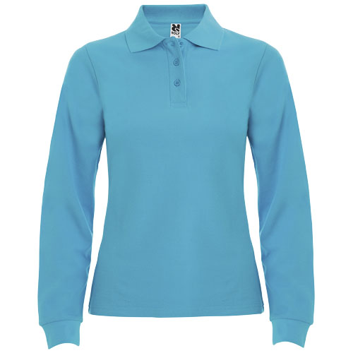 Estrella Langarm Poloshirt für Damen