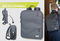 TROIKA Laptop-Rucksack BLUE CYCLE EXPANDABLE