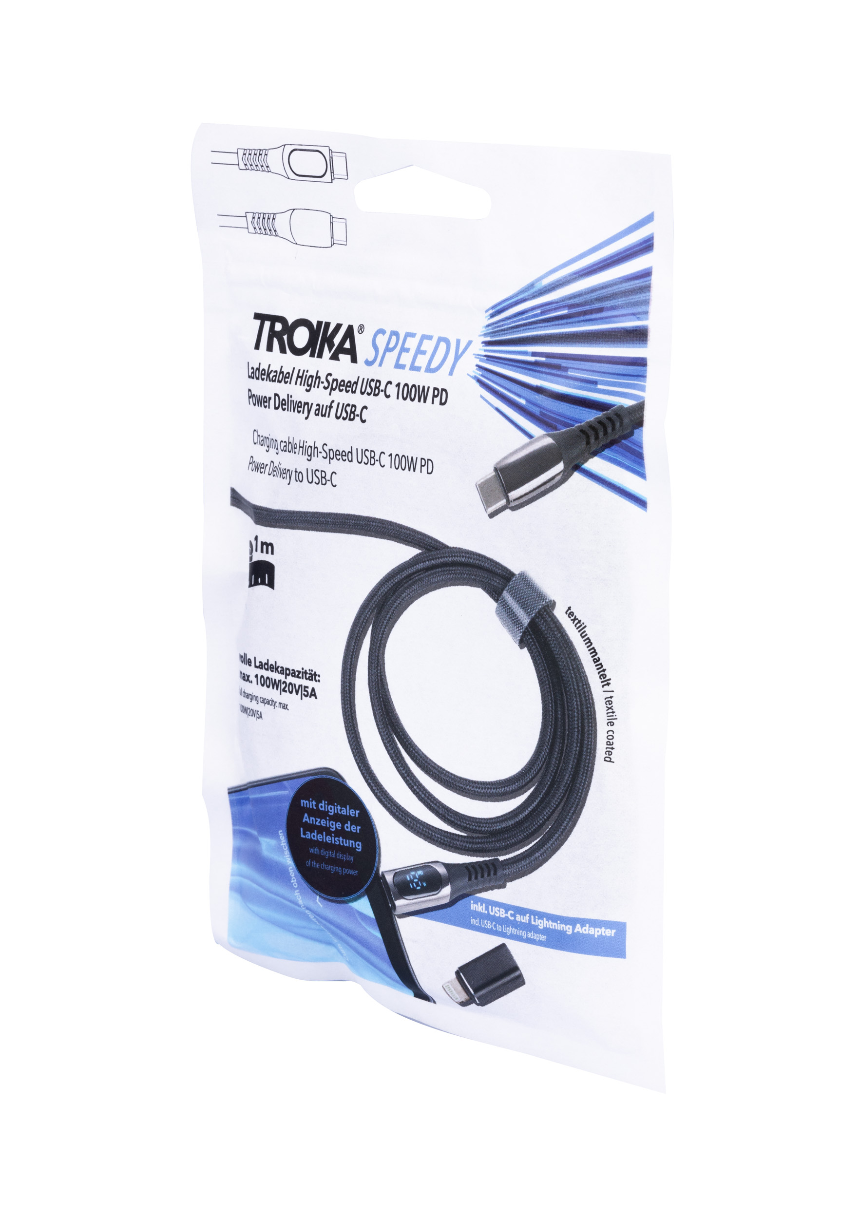 TROIKA Ladekabel TROIKA SPEEDY