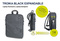 TROIKA Laptop-Rucksack TROIKA BLACK EXPANDABLE