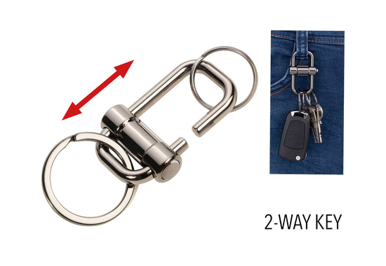 TROIKA Schlüsselanhänger 2-WAY KEY