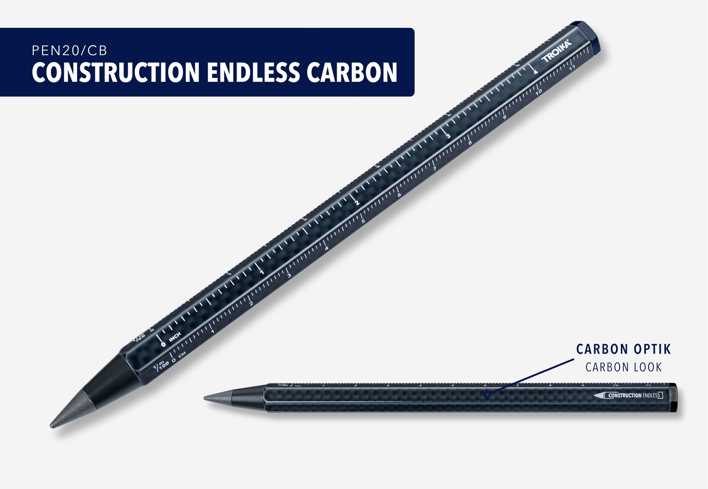 TROIKA Multitasking-Bleistift CONSTRUCTION ENDLESS