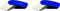 Sleeve Mini Radierer Blau
