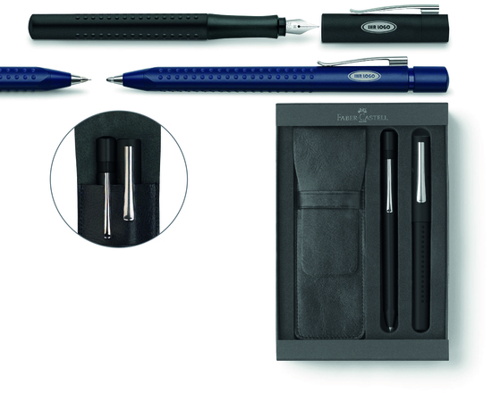 Grip 2011 Set Kugelschreiber und Druckbleistift blau
