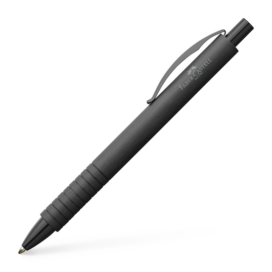 Essentio Aluminium Schwarz Kugelschreiber