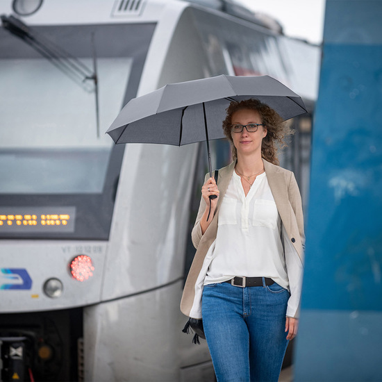 Topless-Taschenschirm