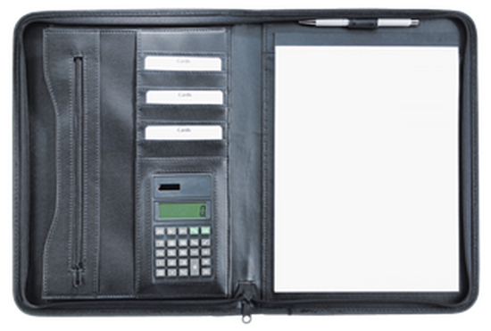 Schreibmappe A4 mit Reißverschluss