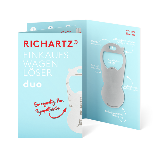RICHARTZ® EINKAUFSWAGENLÖSER duo