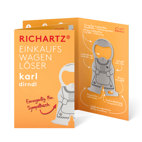 RICHARTZ® EINKAUFSWAGENLÖSER karl dirndl