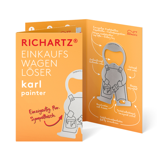 RICHARTZ® EINKAUFSWAGENLÖSER karl painter
