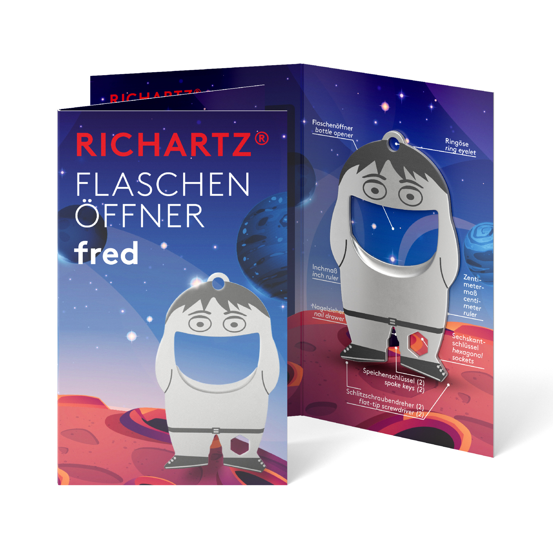 RICHARTZ® FLASCHENÖFFNER fred
