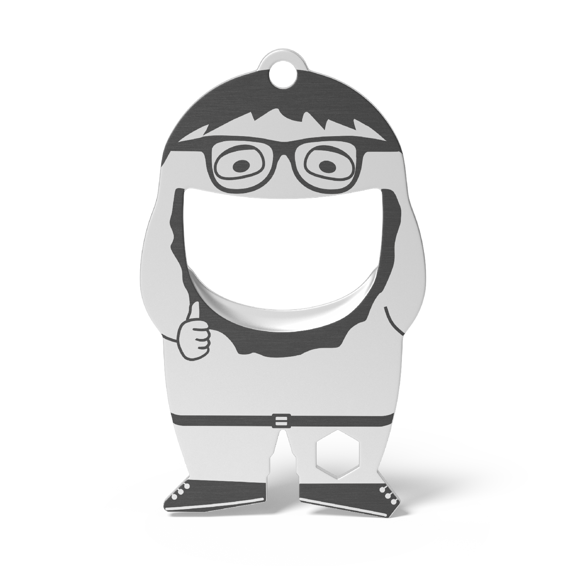 RICHARTZ® FLASCHENÖFFNER fred hipster