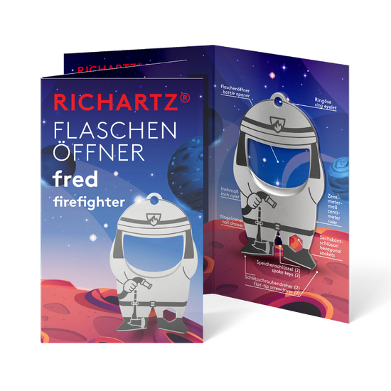 RICHARTZ® FLASCHENÖFFNER fred firefighter