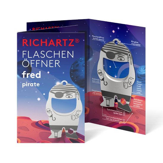 RICHARTZ® FLASCHENÖFFNER fred pirate
