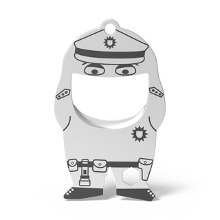FLASCHENÖFFNER fred police