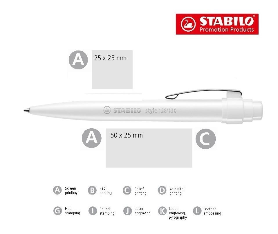 STABILO style softtouch Kugelschreiber mit Metallclip