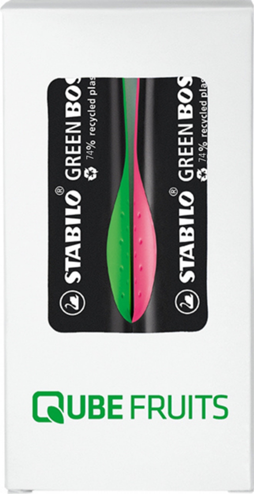 STABILO GREEN BOSS Leuchtmarkierer 2er-Set
