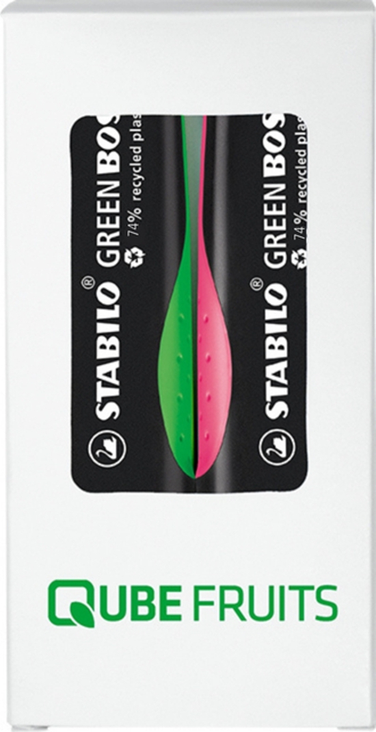 STABILO GREEN BOSS Leuchtmarkierer 2er-Set