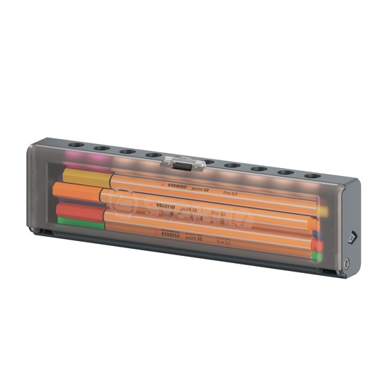 STABILO point 88 Click Set für 10 Fineliner