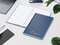 Notizbuch Hardcover Easy-Book Vollkaro A5, Siebdruck-Digital inkl.