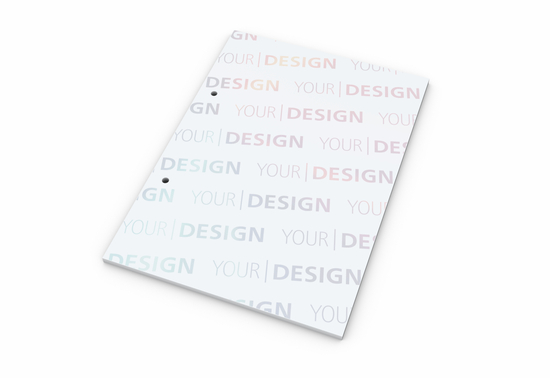 Schreibblock EXPRESS 50 Seiten individuell gestaltbar, Papierformat/Abheftlochung DIN A5 / 2-fach