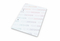 Schreibblock EXPRESS 50 Seiten individuell gestaltbar, Papierformat/Abheftlochung DIN A5 / 2-fach
