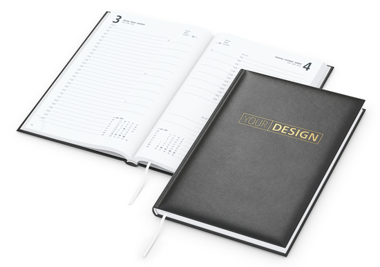 Buchkalender Basic Bestseller inkl. Prägung