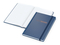 Notizbuch Hardcover Easy-Book Vollkaro Gummiband schmal A5, Kupferprägung inkl.