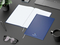 Notizbuch Memo-Book Umfang klein Hardcover matt-farbig, DIN A4, Lineatur Winkelkaro
