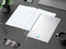 Notizbuch Memo-Book Umfang klein Hardcover matt-farbig, DIN A4, Lineatur Winkelkaro