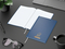 Notizbuch Memo-Book Umfang klein Hardcover matt-farbig, DIN A5, Lineatur Winkelkaro