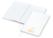 Notizbuch Memo-Book Umfang klein Hardcover matt-farbig, DIN A5, Lineatur Winkelkaro