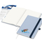 Notizbuch Ocean-Book RECYCLING rPET-Hardcover farbig A5, Lineatur Punktraster, Material-Infoblatt ja