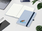 Notizbuch Ocean-Book RECYCLING rPET-Hardcover farbig A5, Lineatur Winkelkaro, Material-Infoblatt nein