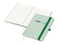 Notizbuch Ocean-Book RECYCLING rPET-Hardcover farbig A5, Lineatur Winkelkaro, Material-Infoblatt nein